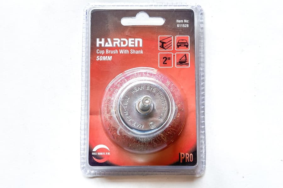 Topfdrahtbürste mit Schaft Harden 611528